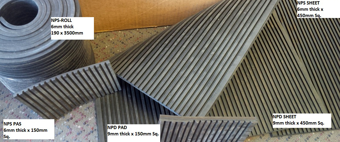 KINETICS® RSP, NPD, and NPS Pads